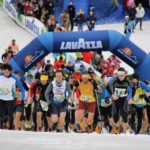 Sunset Running Race - Prato nevoso - Piemonte - Italy