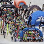 Sunset Running Race - Prato nevoso - Piemonte - Italy